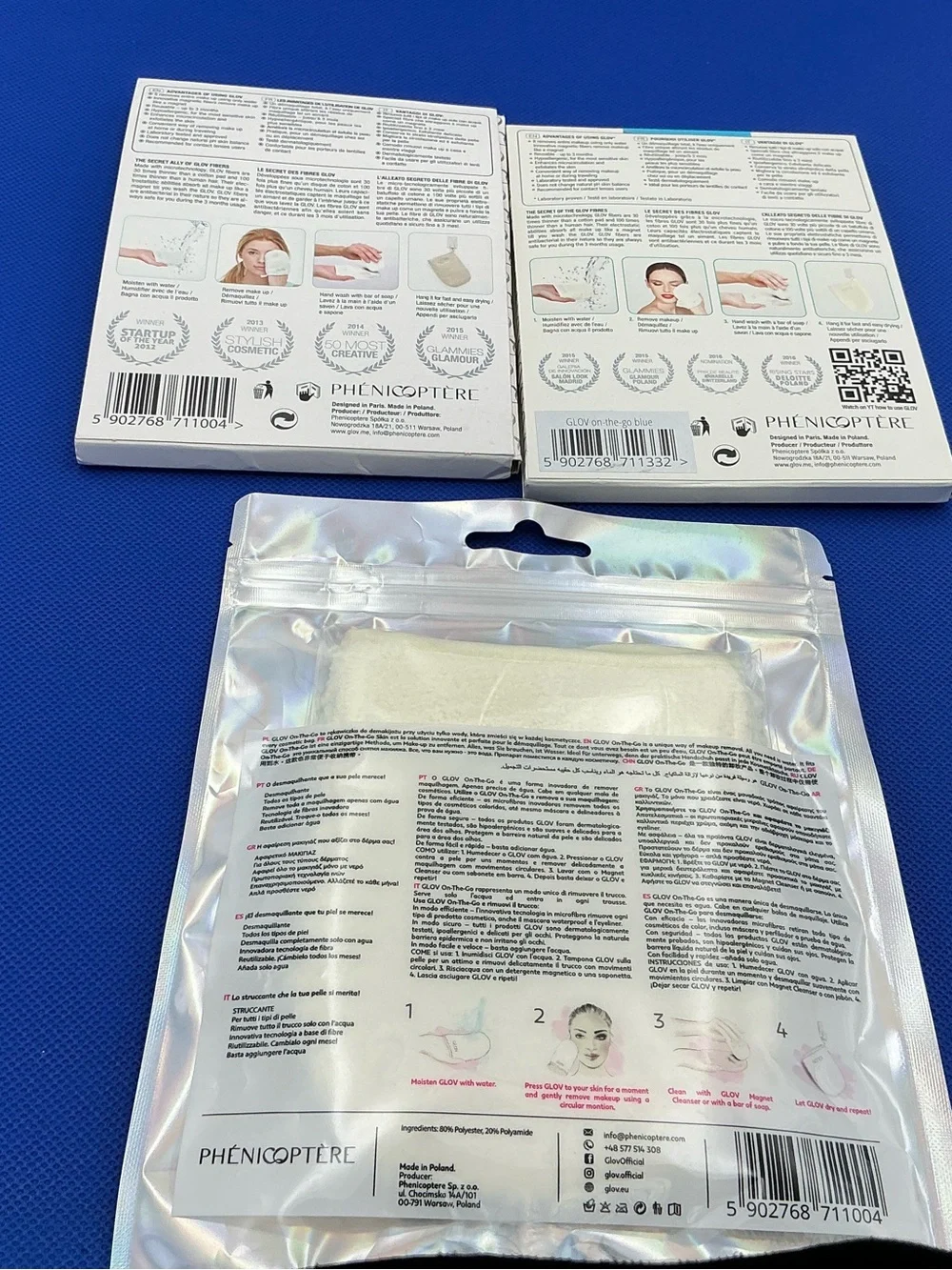 Lot Of 3 GLOV Makeup Remover